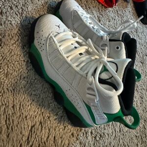Kids Jordan six rings lucky green